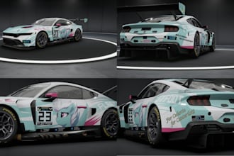 design custom assetto corsa livery, assetto corsa car wrap, iracing livery