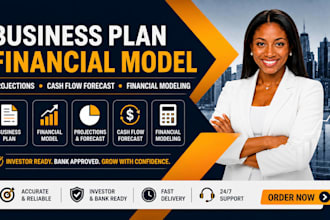 business plan financial model projections cash flow forecast financial modeling