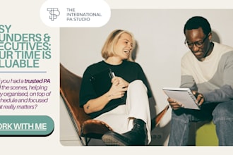 be your trilingual private personal and virtual  assistant