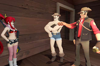rig, port, or create sfm model gmod, mmd, vrchat avatar, playermodel left4dead2