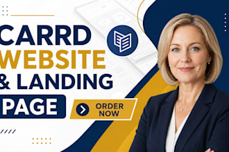 carrd website design carrd landing page redesign carrd website carrd portfolio