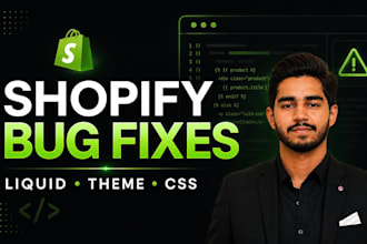 fix shopify bugs, checkout errors and liquid css customization