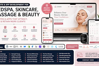 do medspa body skincare esthetician massage therapy beauty salons or app website