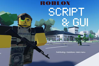 develop a roblox game with lua scripting and multiplayer