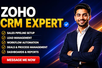 zoho crm sales pipeline lead management workflow automation dashboard and deals