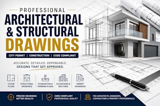do civil and structural engineering design for structural design