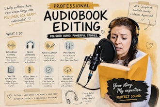 narrate your romance audiobook with an emotional female voice