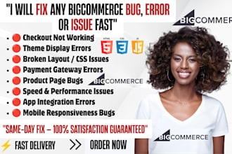 fix bigcommerce checkout, payment and theme display errors