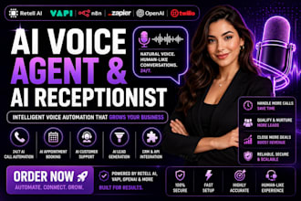 build retell ai voice agent retell ai agent ai receptionist with make n8n