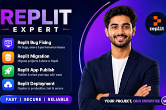 replit ai expert replit bug fixing debugging web app deployment API integration