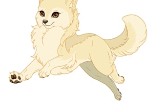 draw your pet in anime or semirealism style