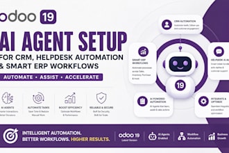 odoo 19 ai agent setup for crm helpdesk automation and smart erp workflows