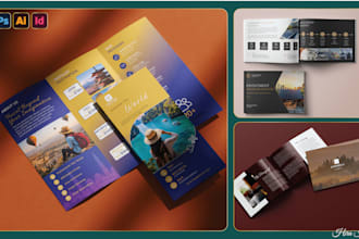 design premium corporate brochures and company profiles