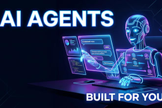 build a custom ai agent using gpt, claude, or langchain for automation