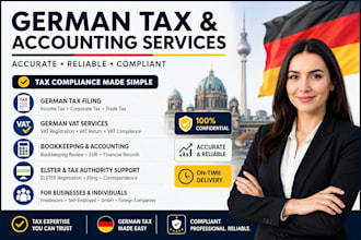german tax filling corporate tax bookkeeping income tax steuerberater german vat
