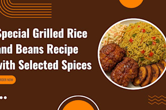 create a rice and beans cook book recipe that is delicious