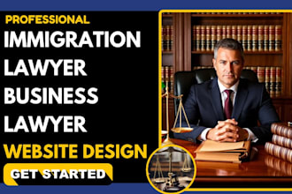 design attorney website immigration law business and lawyer website