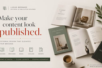 adobe indesign brochure design, adobe indesign layout magazine catalog book