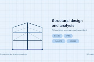 be your structural engineer for structural design