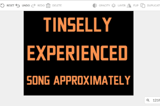 do tinselly album experienced song approximately