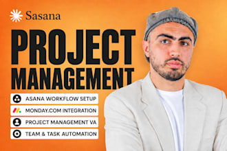 asana virtual assistant monday, asana workflow, integration, project management