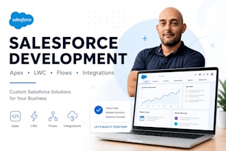 do salesforce features using lwc, flow, apex and react