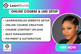 setup learnworlds course, learnworld course curriculum, design, upload, lms