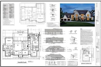 create city permit drawings, floor plans, blueprint, aud, shed and deck plans