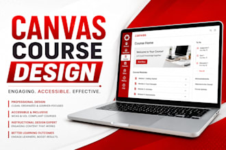 design an engaging canvas lms course with accessibility