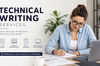 write clear and professional technical documents for your business