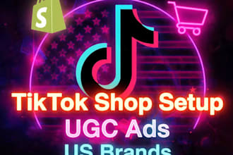 setup tiktok shop and run ugc ads for us brands