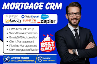 mortgage crm jungo bntouch total expert surefire salesforce zapier integration