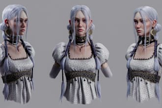 sculpt, reallusion cc4, 3d xgen zbrush, blender daz, 3d cosplay, iclone 8, unity