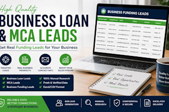 generate real time business loan and mca leads get business funding leads