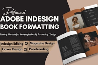 do adobe indesign book formatting, indesign magazine, book editing on indesign