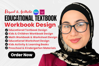 do educational textbook design math kids worksheet editable workbook formatting