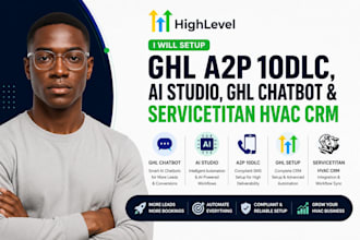 setup jobber, servicetitan, jobtread and ghl automation for service businesses
