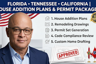 create florida tennessee california house addition plans remodeling drawings