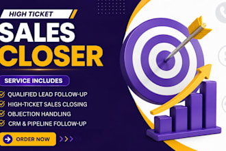 close your high ticket leads into paying clients with sales calls