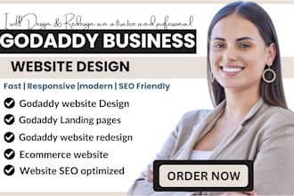 godaddy website design godaddy website redesign develop godaddy website design