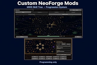 develop a custom minecraft neoforge mod