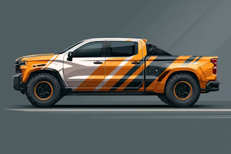 draw amazing vector illustration of your car or any vehicle