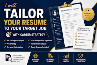 tailor your resume to your target job with career strategy