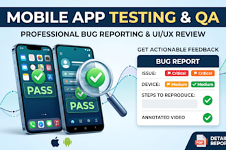 do mobile app UX usability testing and video review with screen recording