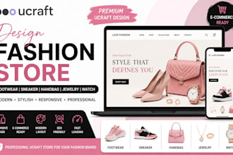 design footwear sneaker shoe brand handbag jewelry watch ucraft fashion website