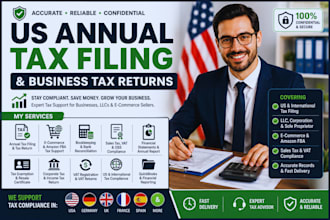 do US annual tax filing and business tax returns