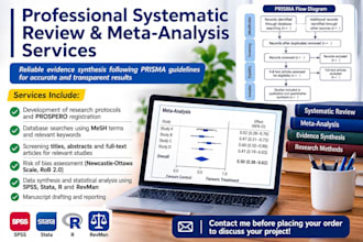 conduct comprehensive prisma guided systematic review and meta analysis