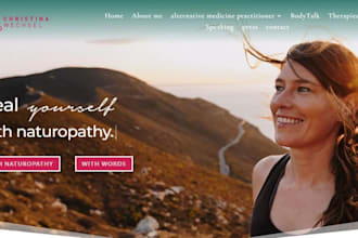 design a wix therapy mental health, counseling psychologists wellness website
