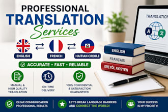 translate english french haitian creole