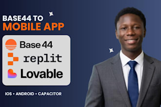 convert base44 app to ios and android with capacitor